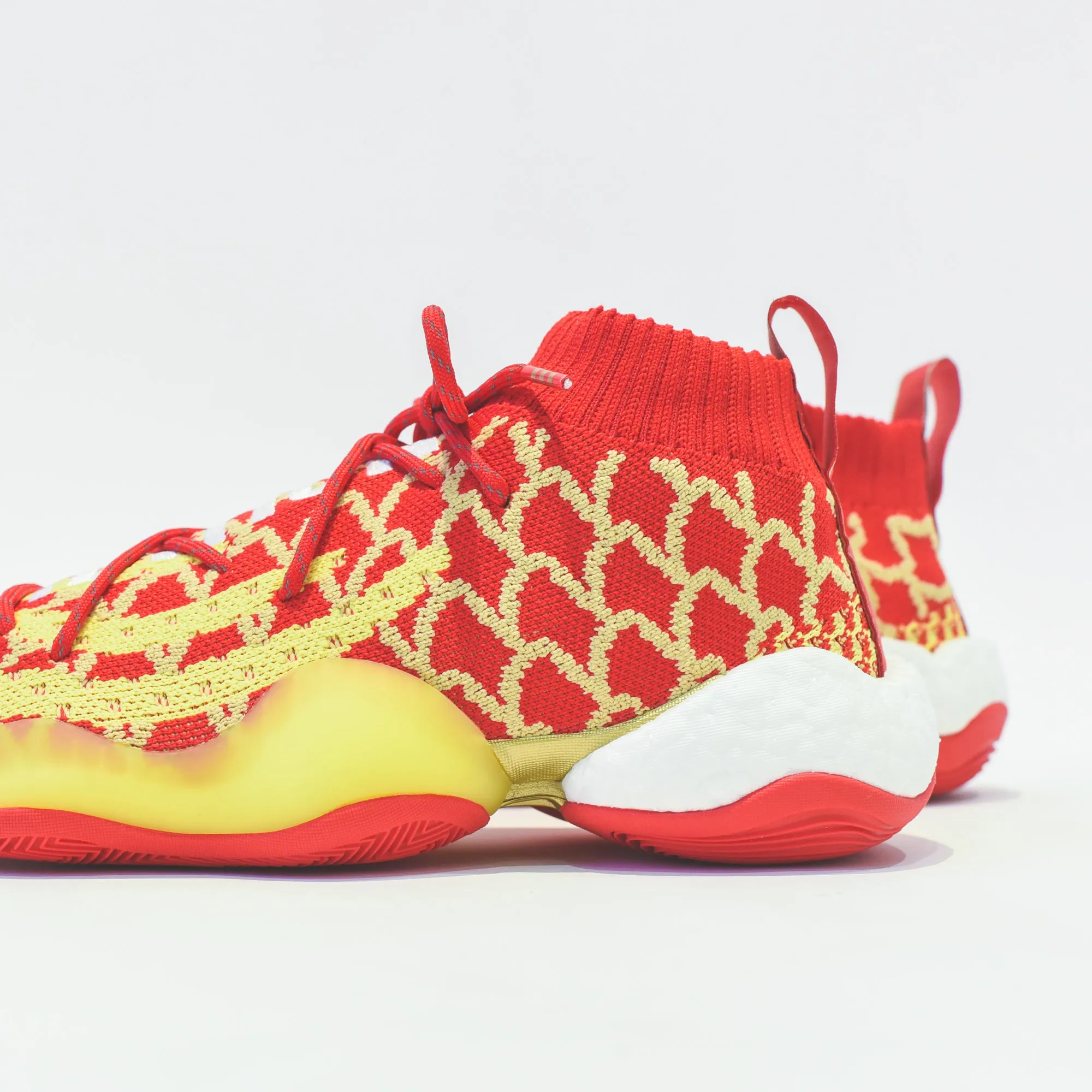 adidas x Pharrell Williams CNY BYW - Scarlet / Bright Yellow / Met Gold