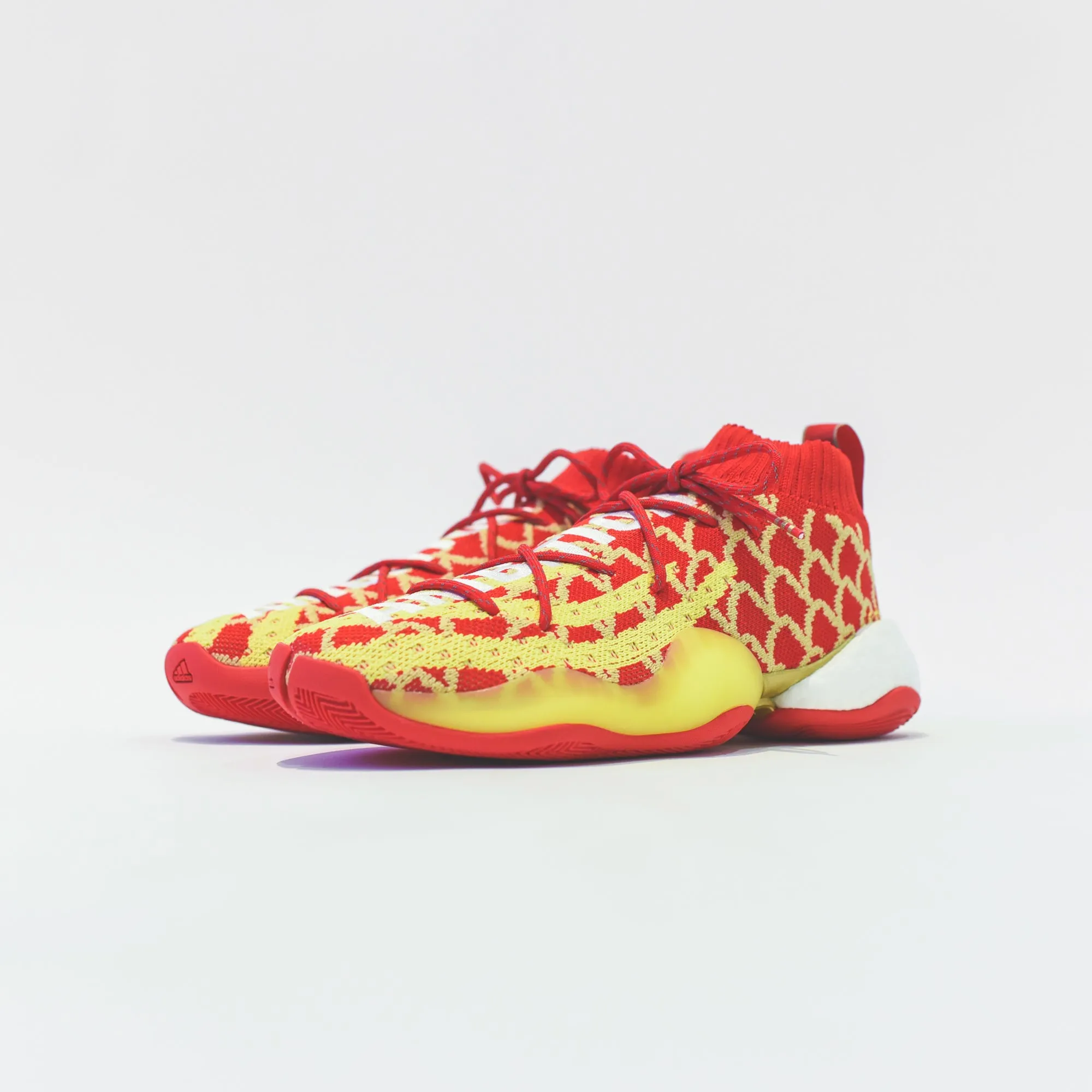 adidas x Pharrell Williams CNY BYW - Scarlet / Bright Yellow / Met Gold