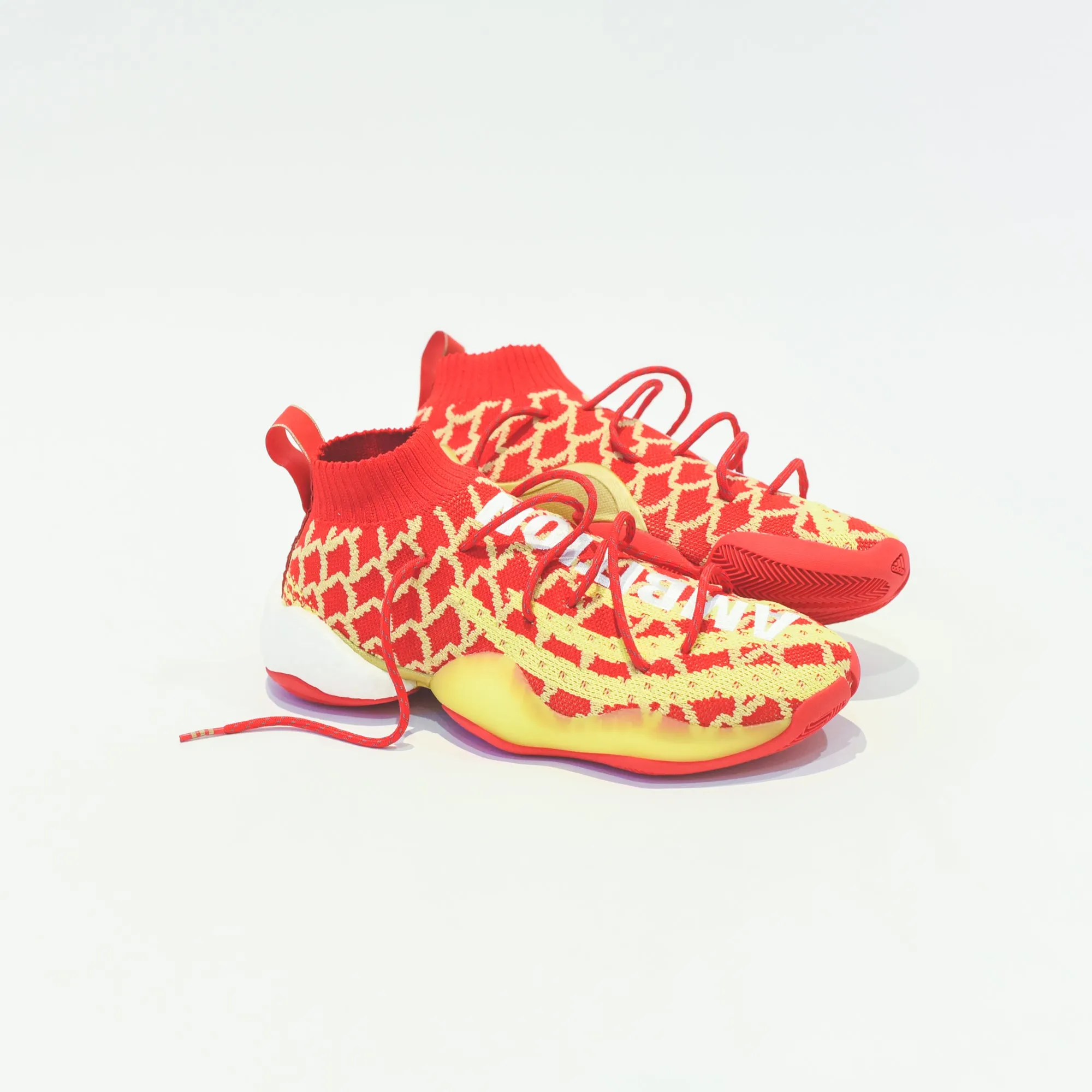 adidas x Pharrell Williams CNY BYW - Scarlet / Bright Yellow / Met Gold