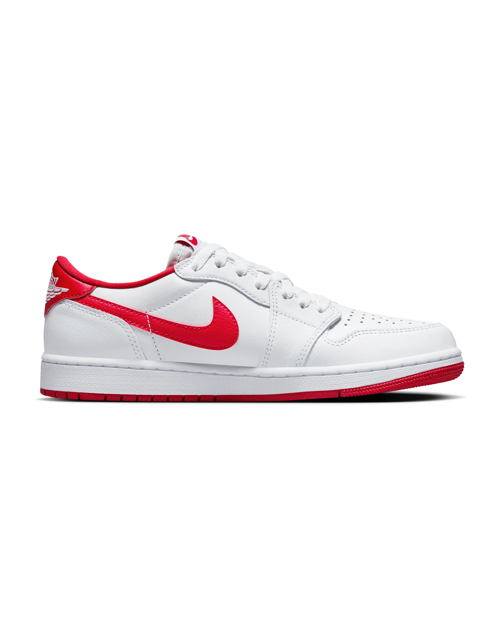 Air Jordan 1 Low OG - White / University Red