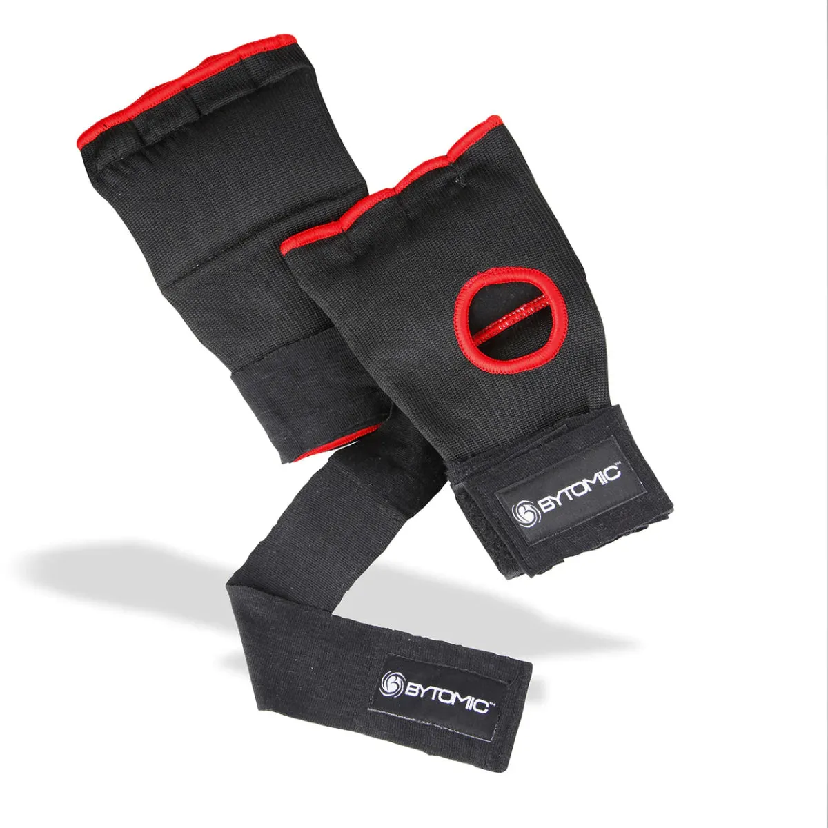 Bytomic Quick Hand Wraps Black/Red