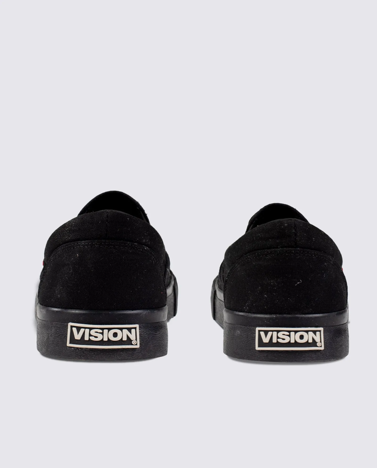 Canvas Slip on Shoes Black