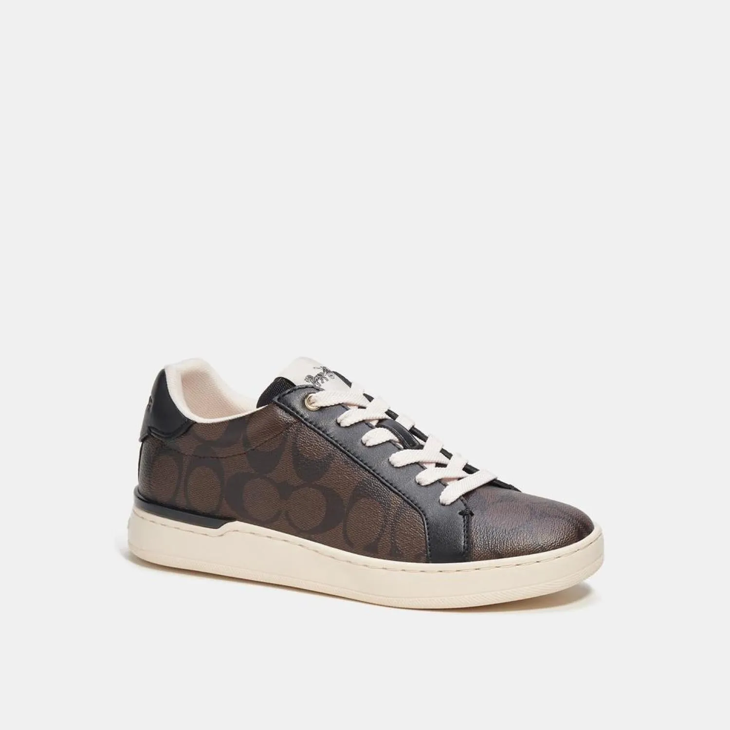 Coach Outlet Clip Low Top Sneaker In Signature Canvas