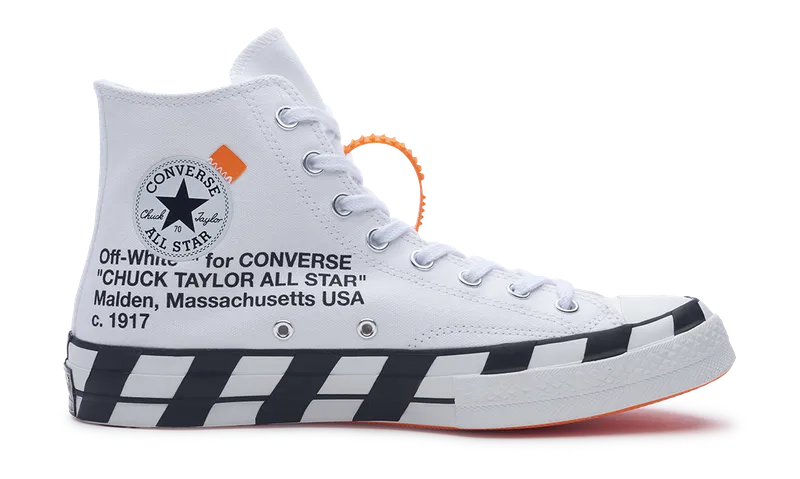 Converse Chuck Taylor All-Star x OFF-WHITE 2018 (163862C) Men's Size 4-13