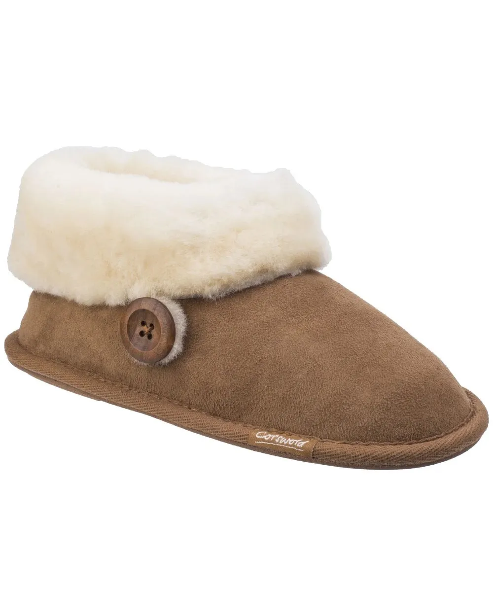 Cotswold Womens Wotton Sheepskin Slippers