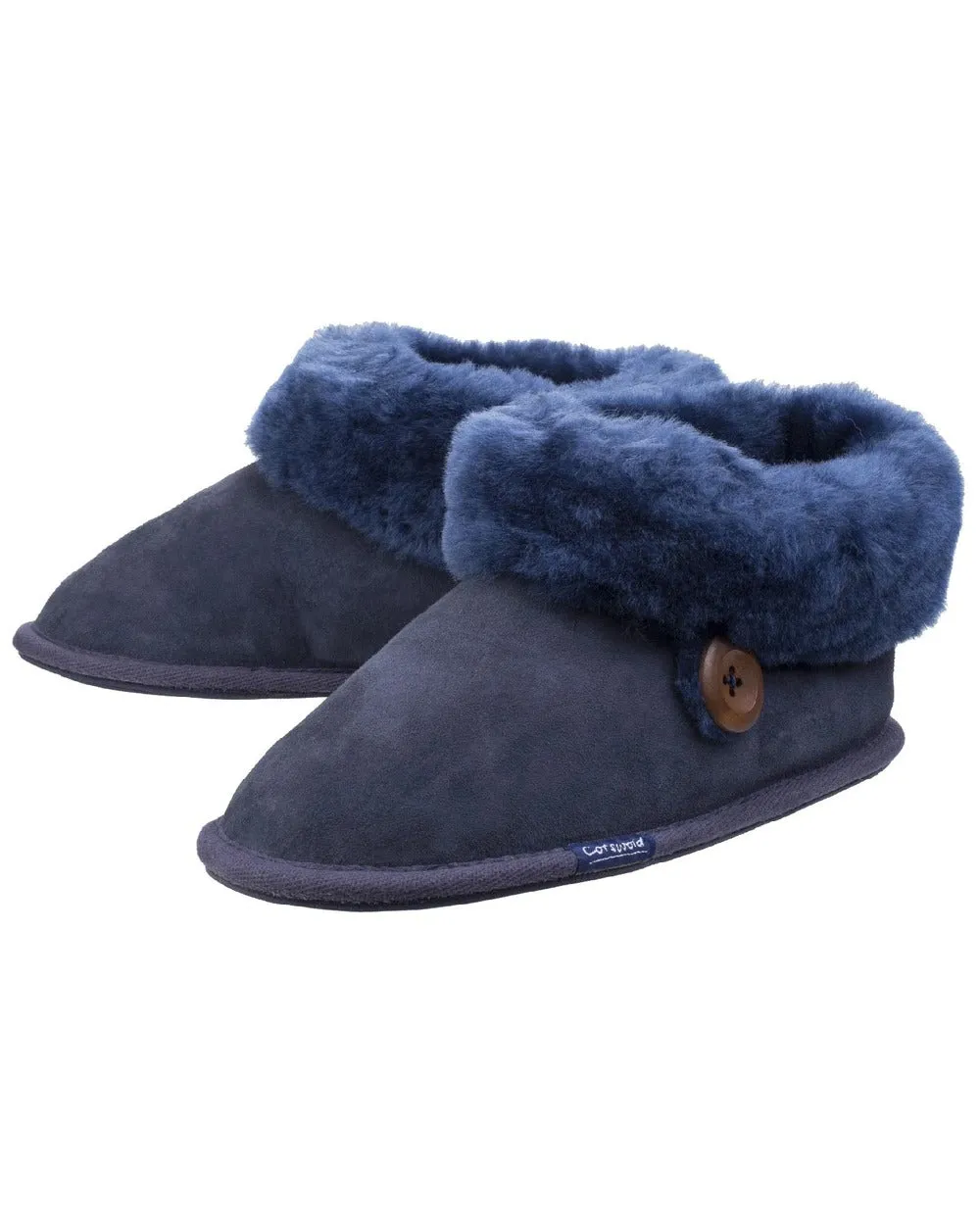 Cotswold Womens Wotton Sheepskin Slippers