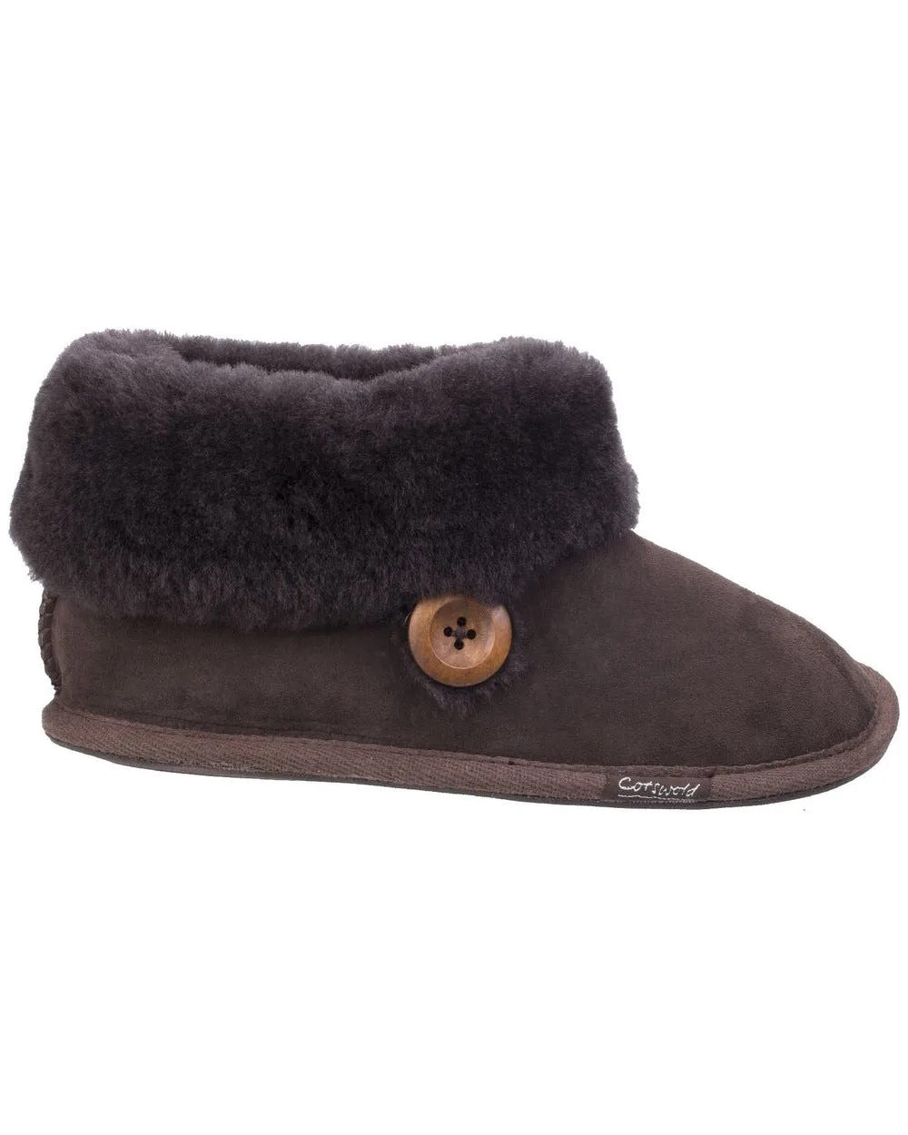 Cotswold Womens Wotton Sheepskin Slippers