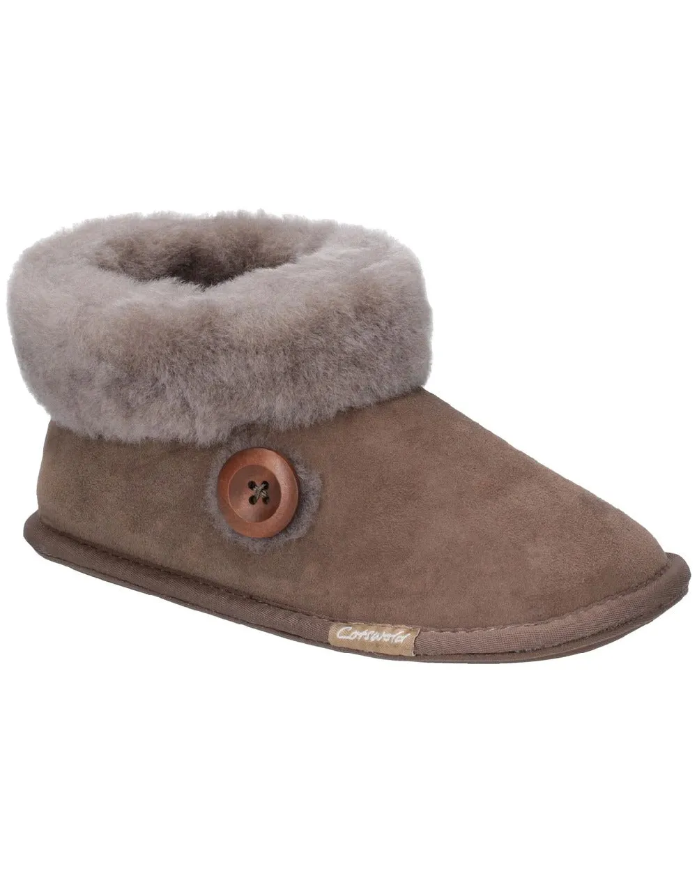 Cotswold Womens Wotton Sheepskin Slippers