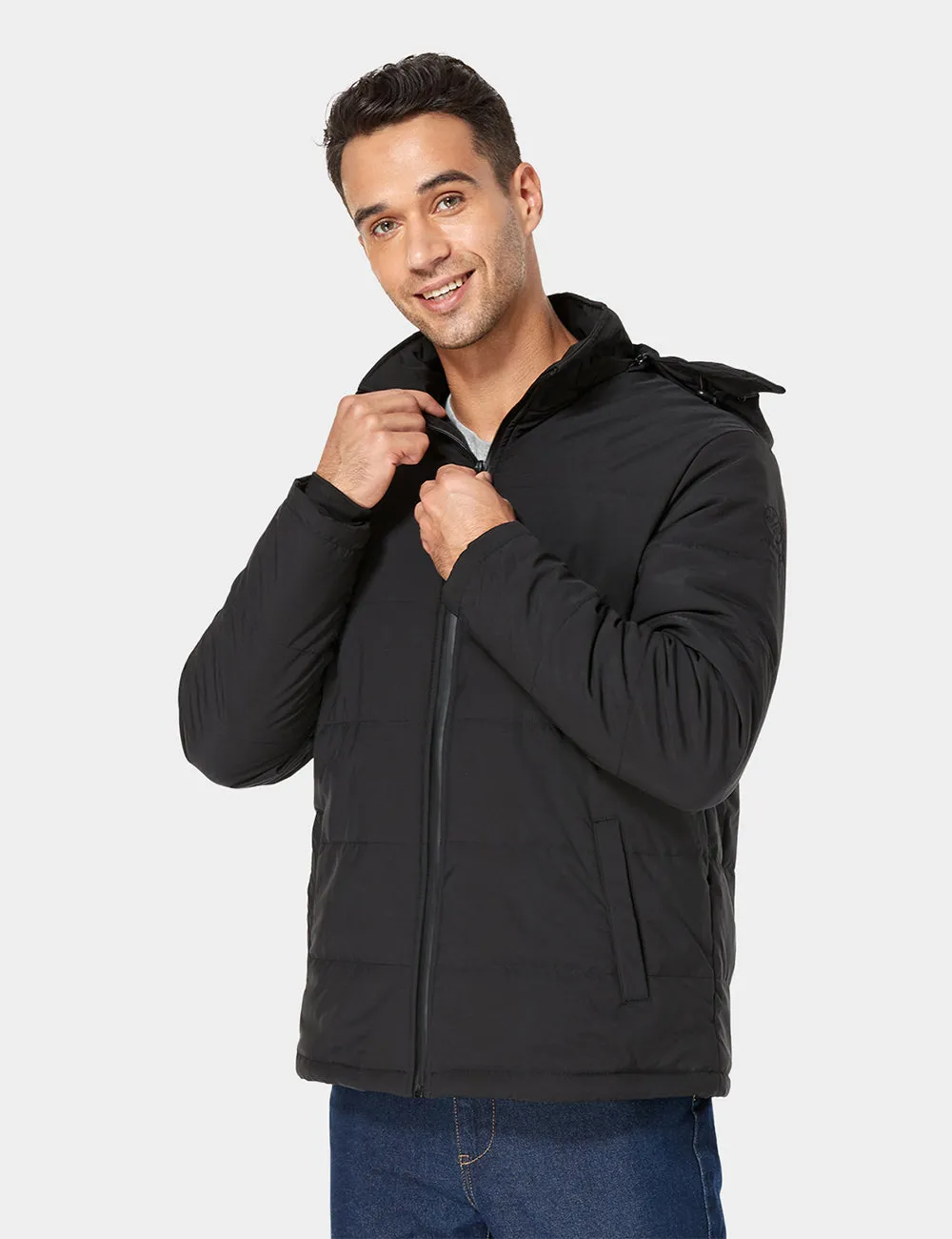 Final Sale - Men’s Heated Thermolite® Jacket - Black (Apparel Only)