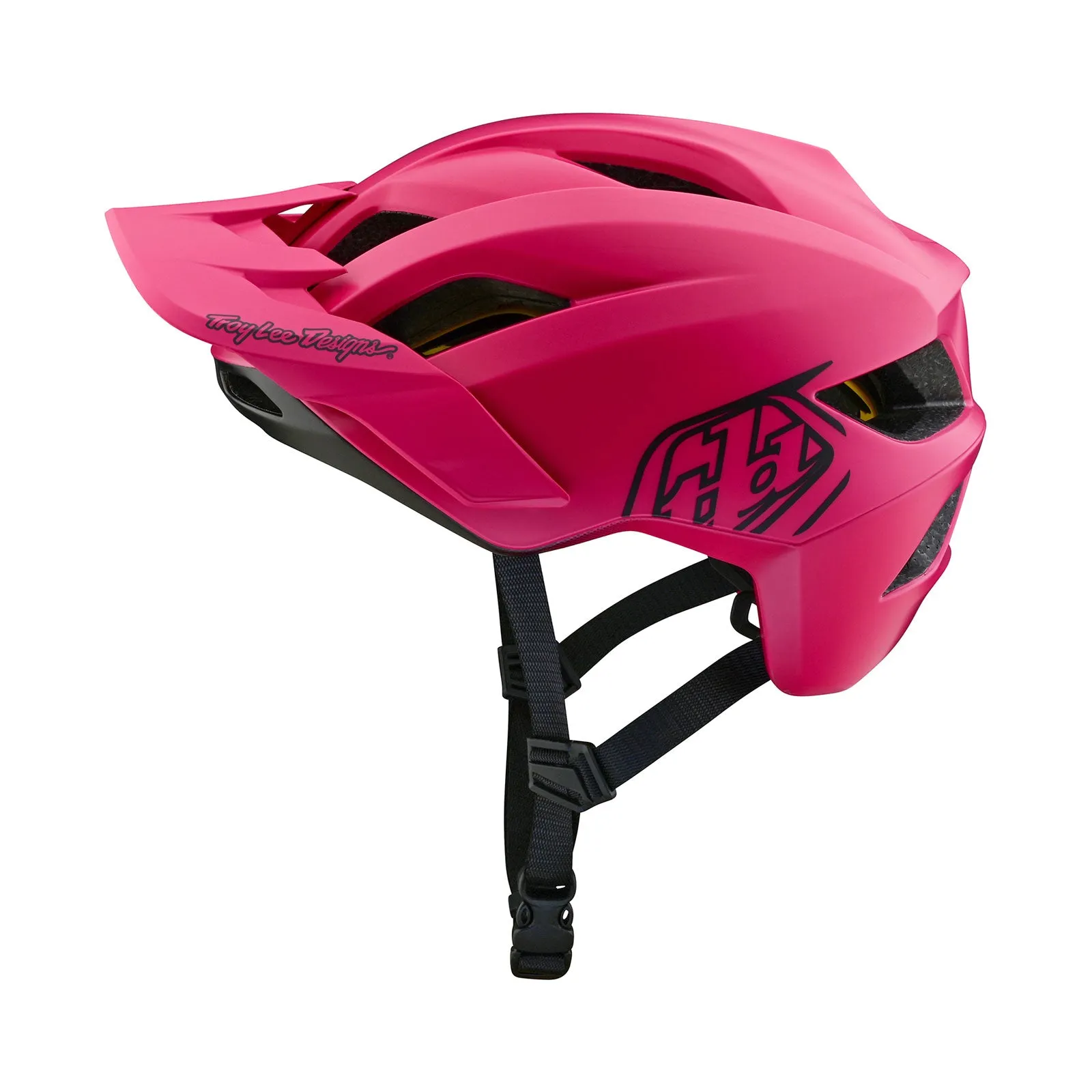 Flowline Helmet Point Raspberry