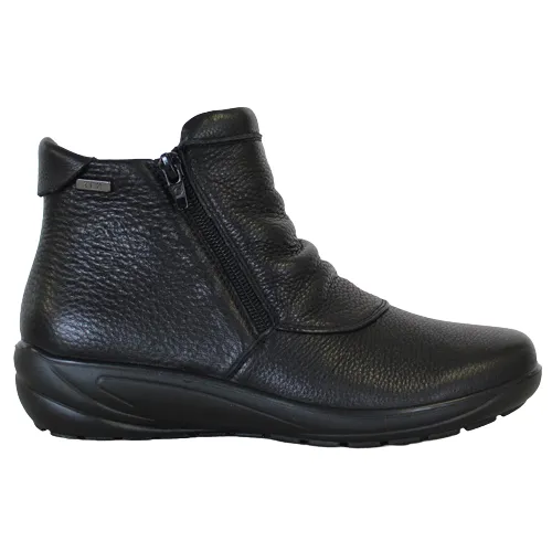 G Comfort Ladies Ankle Boots - P-9521 - Black