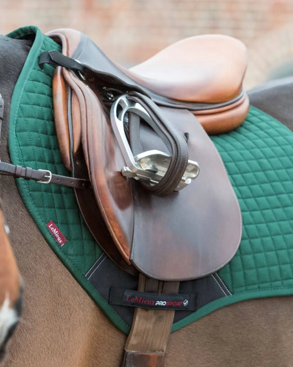 LeMieux Cotton Close Contact Square Saddle Pad