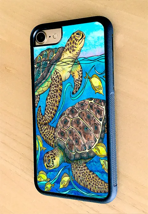 Looking Around iPhone Case