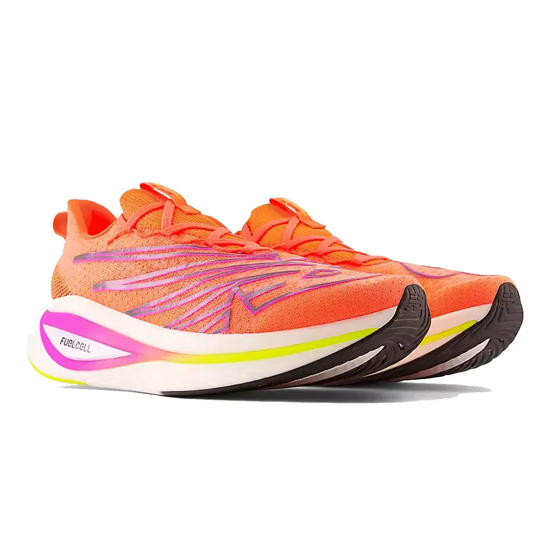 Mens New Balance FuelCell SuperComp Elite v3  - Neon Dragonfly / Cosmic Rose / Cosmic Pineapple