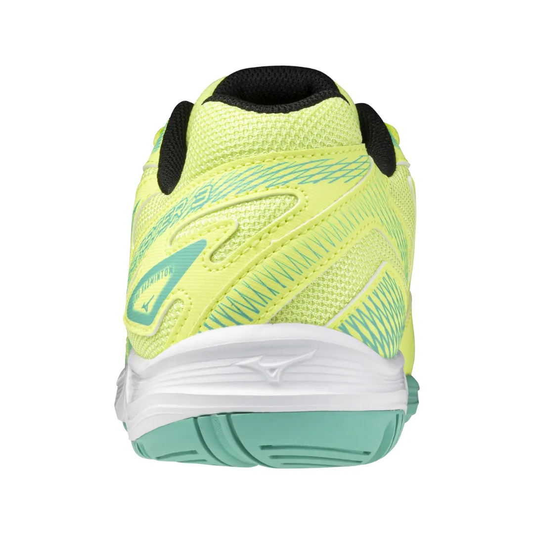 Mizuno Sky Blaster 3 Unisex Badminton Shoes (Mizuno Neo Lime/Atlantis/White)