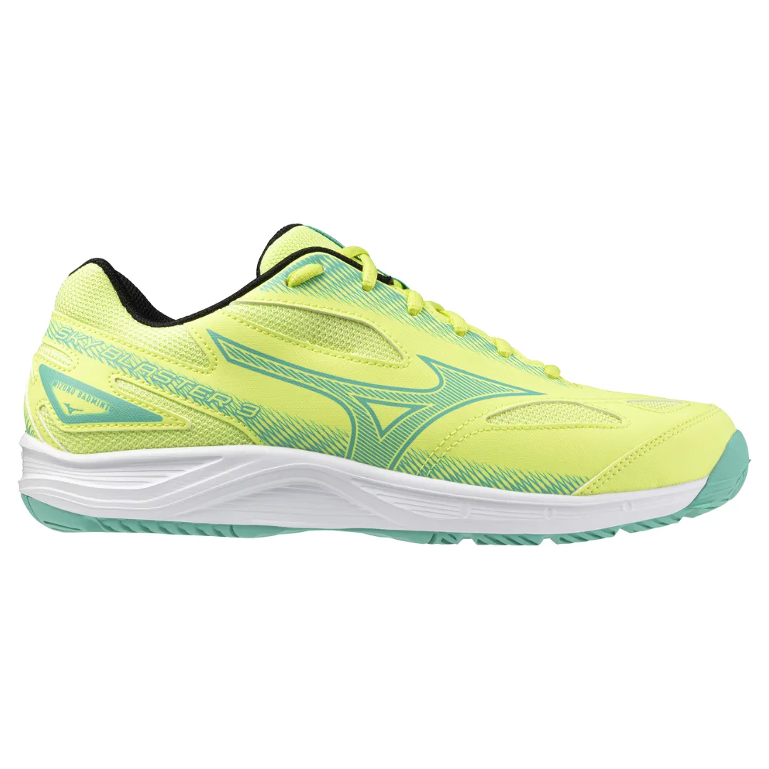 Mizuno Sky Blaster 3 Unisex Badminton Shoes (Mizuno Neo Lime/Atlantis/White)