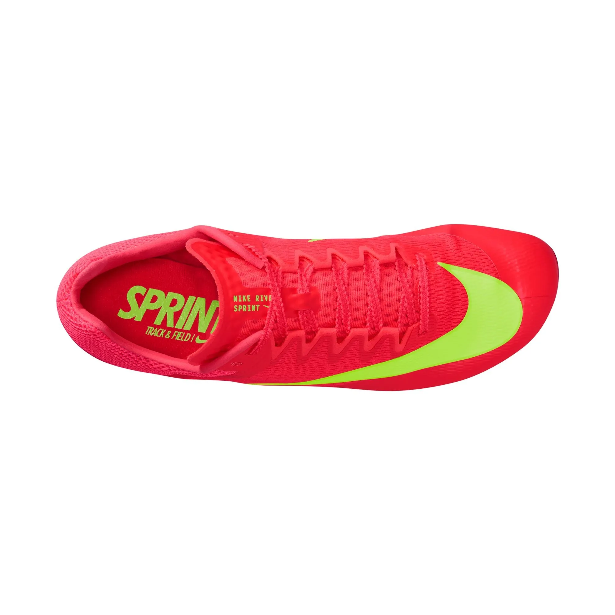 Nike Zoom Rival Sprint Running Spikes Bright Crimson / Washed Coral / Hyper Orange