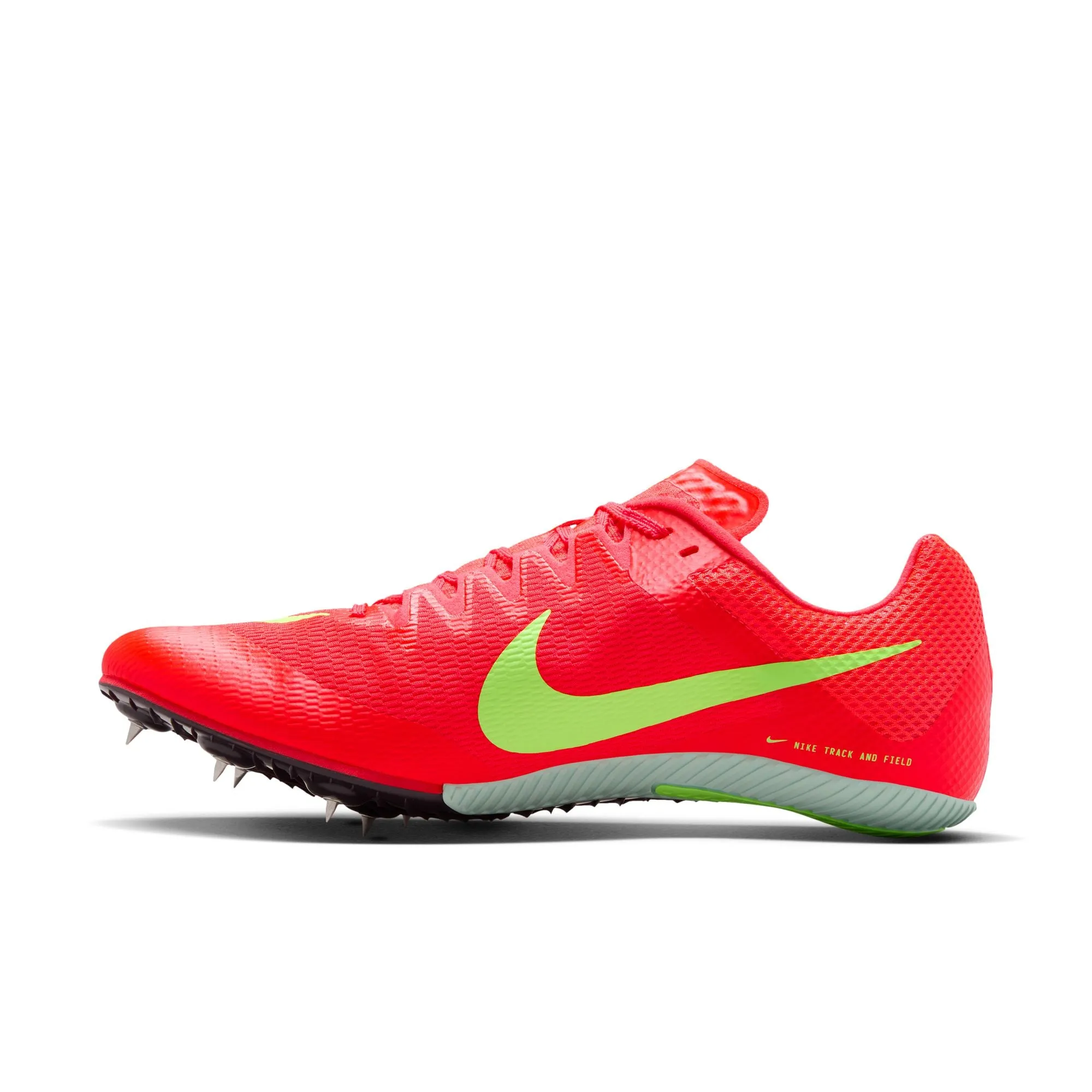 Nike Zoom Rival Sprint Running Spikes Bright Crimson / Washed Coral / Hyper Orange