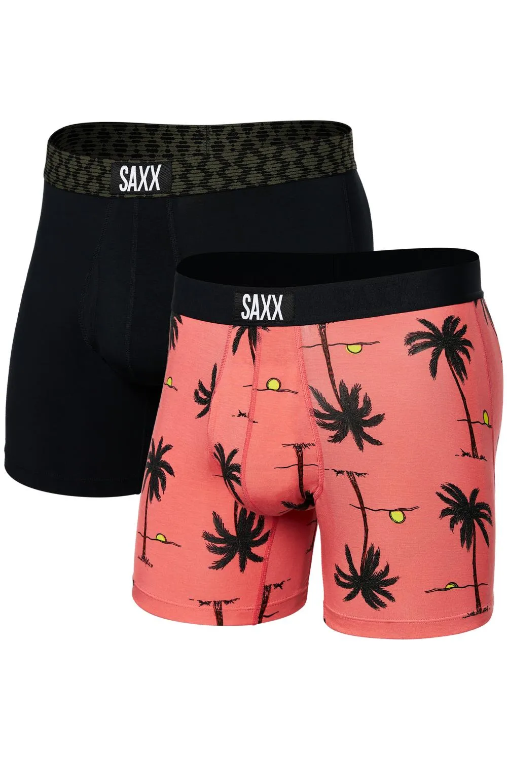 SAXX Ultra Boxer 2-Pack SXPP2U-SNS (Sunrise Sunset/Check WB)