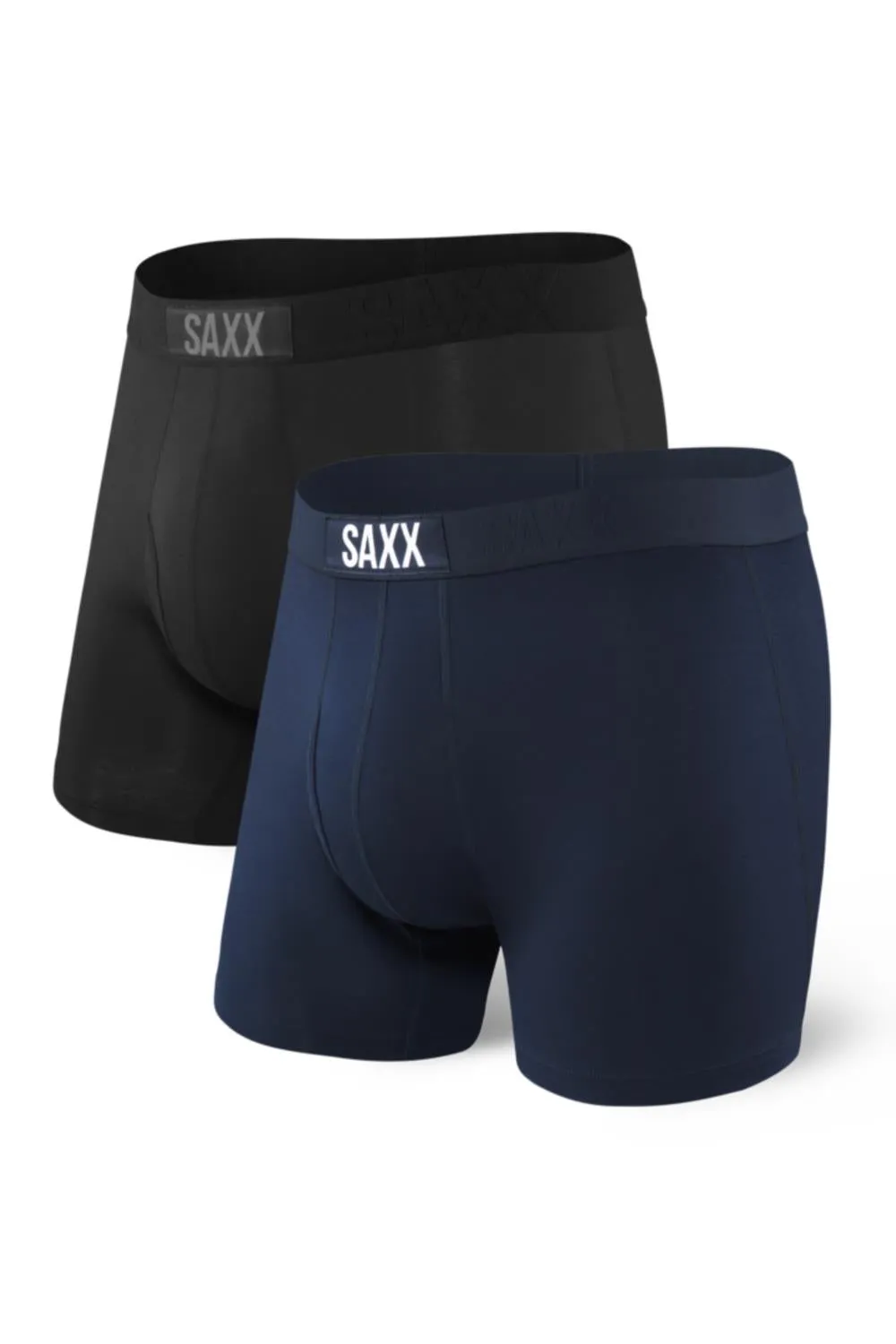 SAXX Ultra Boxer Brief 2/pk SXPP2U-BNV (Black/Navy)