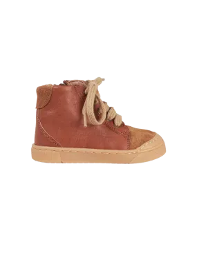 Sneaker Bootie - Cognac