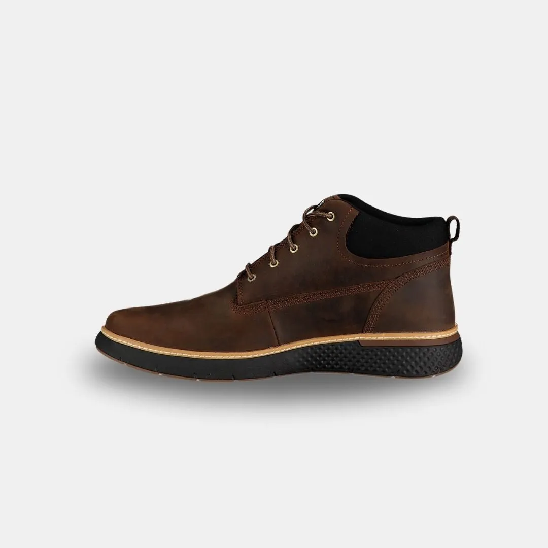 Timberland Cross Mark GTX Chukka Dark Brown Full Grain