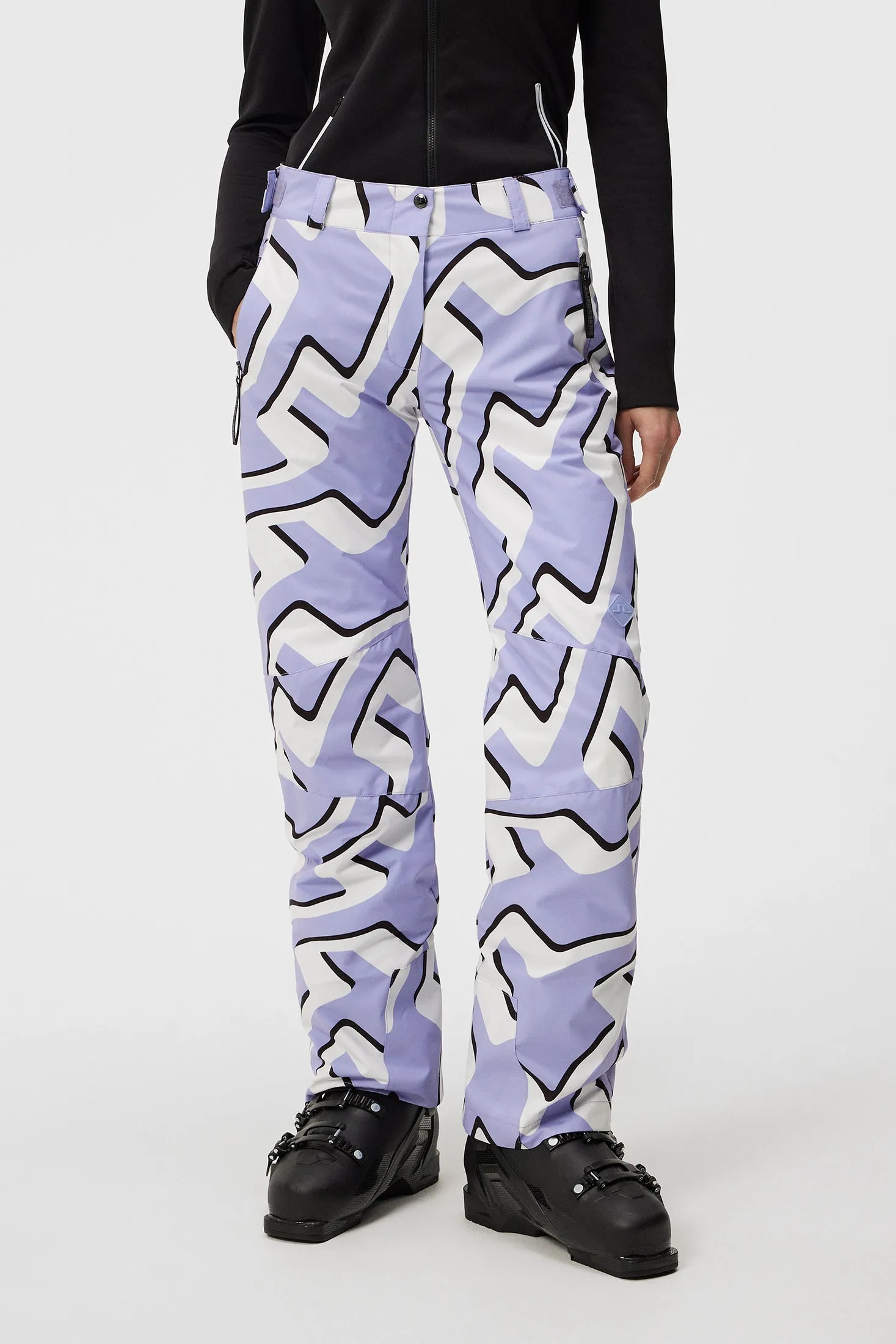 W Isella Pant Printed / Bridge Wave Sweet Lavender