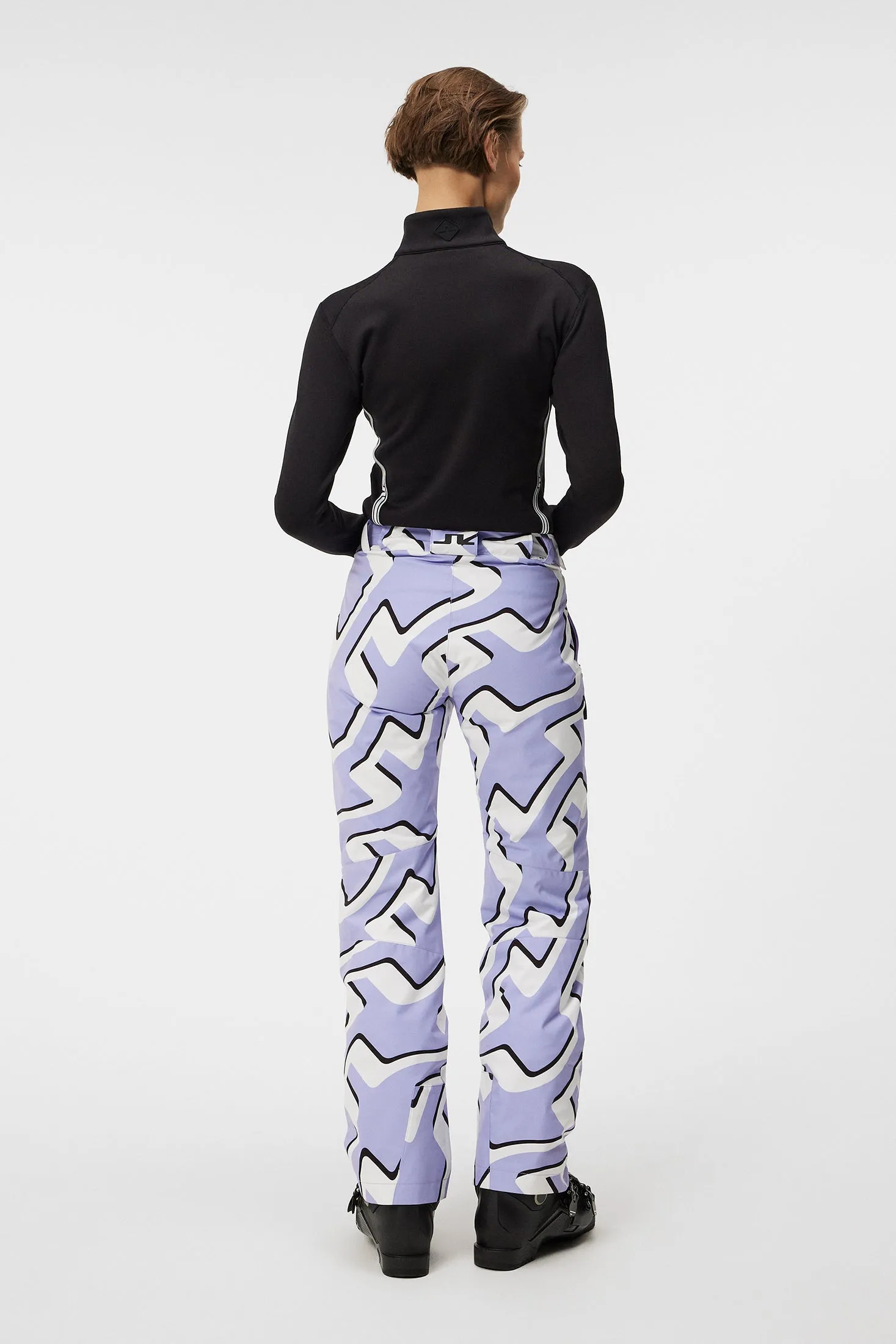 W Isella Pant Printed / Bridge Wave Sweet Lavender